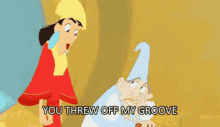 Groove The Emperors New Groove GIF - Groove The Emperors New Groove You Threw Off My Groove GIFs