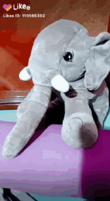 Likee Elephant GIF - Likee Elephant Stuffed Toy GIFs