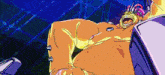 a cartoon drawing of a monster with a huge mouth open