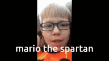 Mariothespartan Glasses On GIF - Mariothespartan Glasses On Mario GIFs