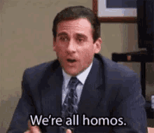 Homos The Office GIF - Homos The Office Steve Carrell GIFs