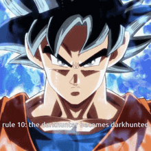 Goku Ultra Instinct Rule 10 GIF