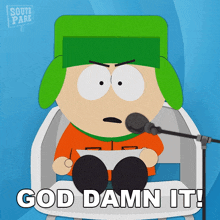 God Damn It Kyle Broflovski GIF - God Damn It Kyle Broflovski South Park Cupid Ye GIFs