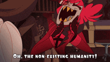 Hazbin Hotel Alastor GIF - Hazbin Hotel Alastor Oh The Humanity GIFs