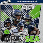 Seattle Seahawks Vs. Arizona Cardinals Pre Game GIF - Nfl National Football League Football League GIFs