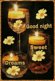 Good Night Sweet Dreams GIF - Good Night Sweet Dreams Candle GIFs