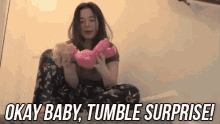 Baby Tumbles Surprise - Nostalgia Chick GIF - Funny Toys Nostalgia GIFs