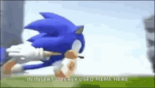 Sonic Hedgehog GIF - Sonic Hedgehog Run GIFs