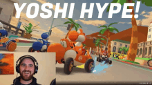 Yoshi Hype Draco655 GIF - Yoshi Hype Draco655 Mushroom Legacy GIFs