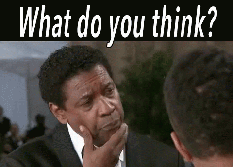 What Do You Think GIF - Denzel Washington What Do You Think Thinking GIFs