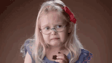 Kids Try Dark Chocolate GIF - Cute Girl Glasses GIFs
