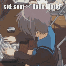 Coding Hello World GIF - Coding Hello World C Programming GIFs