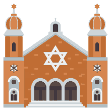 synagogue travel joypixels temple chapel