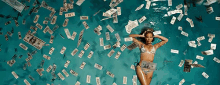 Beyonce GIF - Swim Swimming Floating GIFs