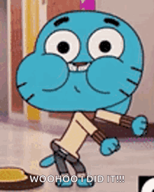gumball flossing the amazing world