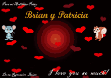 Siempre Juntos Brian Y Patricia GIF - Siempre Juntos Brian Y Patricia Ardillita Y Ratoncito GIFs