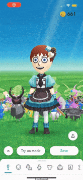 a screenshot of a video game with the number 661 on it