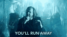 youll run away run away singing metal stitch