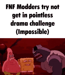 fnf fnf mods challenge drama