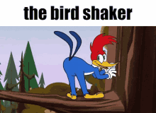 Woody Woodpecker Thug Shaker GIF - Woody Woodpecker Thug Shaker Bug Shaker GIFs