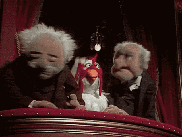 Muppet Show Muppets GIF - Muppet Show Muppets Statler - Discover & Share  GIFs