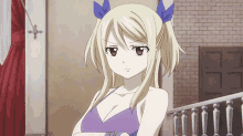 Fairy Tail Thinking GIF - Fairy Tail Thinking Lets See GIFs