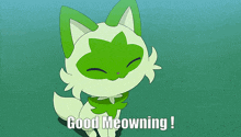 Good Morning Good Meowning GIF - Good Morning Good Meowning Weed Cat GIFs