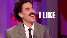 Ilike Borat GIF - Ilike Borat Like GIFs