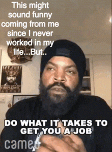Ice Cube Job GIF - Ice Cube Job Hypocrisy GIFs