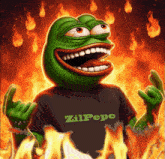Zilpepe Zilliqa GIF - Zilpepe Zilliqa Pepe The Frog GIFs