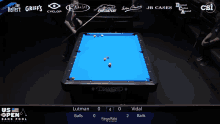 a pool table with the word diamond on the top