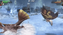 a screenshot of a video game with the time 6:02 on the screen