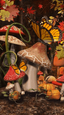 Butterflies Butterfly GIF - Butterflies Butterfly Magical Forest GIFs
