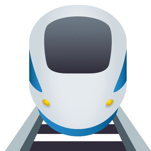 Train Travel Sticker