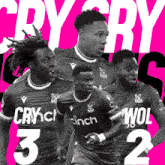Crystal Palace F.C. (3) Vs. Wolverhampton Wanderers F.C. (2) Post Game GIF - Soccer Epl English Premier League GIFs