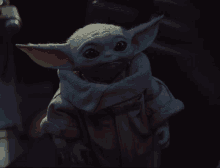 The Mandalorian Baby Yoda GIF - The Mandalorian Baby Yoda Cute GIFs