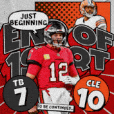 Cleveland Browns (10) Vs. Tampa Bay Buccaneers (7) First-second Quarter Break GIF - Nfl National Football League Football League GIFs