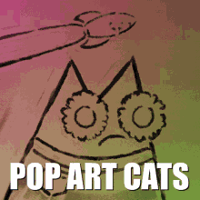Pop Art Cats Matt Chessco GIF - Pop Art Cats Matt Chessco Nft GIFs