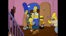 Grampa Simpson GIF - The Simpsons Grandpa Chasing GIFs