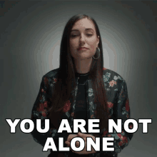 You Are Not Alone Sasha Grey GIF - You Are Not Alone Sasha Grey Venn Tv GIFs