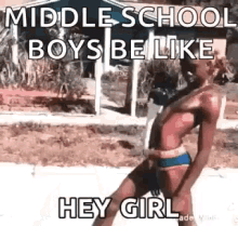 Middle School Hey Girl GIF - Middle School Hey Girl Wazz Up GIFs