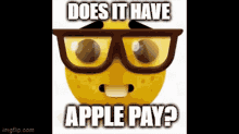 Apple Pay Nerd Emoji GIF