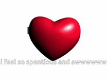 a heart shaped mirror with a picture of a monster and the words " i feel so splendid and awwww "