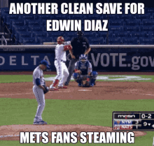 Edwin Diaz Mets GIF
