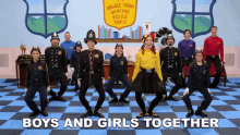 Boys And Girls Together Emma Wiggle GIF - Boys And Girls Together Emma Wiggle Emma GIFs