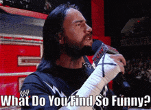 Cm Punk What Do You Find So Funny GIF - Cm Punk What Do You Find So Funny Whats So Funny GIFs