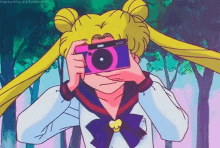 Sailor Moon Camera GIF - Sailor Moon Camera Photographer GIFs