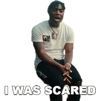 I Was Scared Fredo Bang Sticker - I Was Scared Fredo Bang Monsters Song Stickers