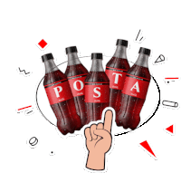 Posta Coca Cola Sticker - Posta Coca Cola Juntosparaalgomejor Stickers