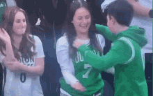 Boston Celtics Fan GIF - Boston Celtics Fan Hugging GIFs